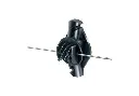 SPEEDRITE Wood Post Claw Insulator - Black