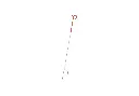 Pigtail Tread-In Post - RED. 10/Pack