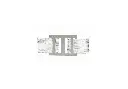 Tape Buckle For 1-1/2" Tape 2/PK