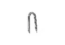 Wire Mesh Staples, 3/4" x 13 ga, 50LB Box
