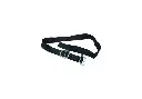 Black Nylon Adjustable Cow Tie 50"
