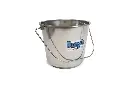 10 Quart Stainless Steel Pail With Handle