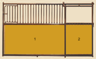 Lumber Kit for Stall Fronts